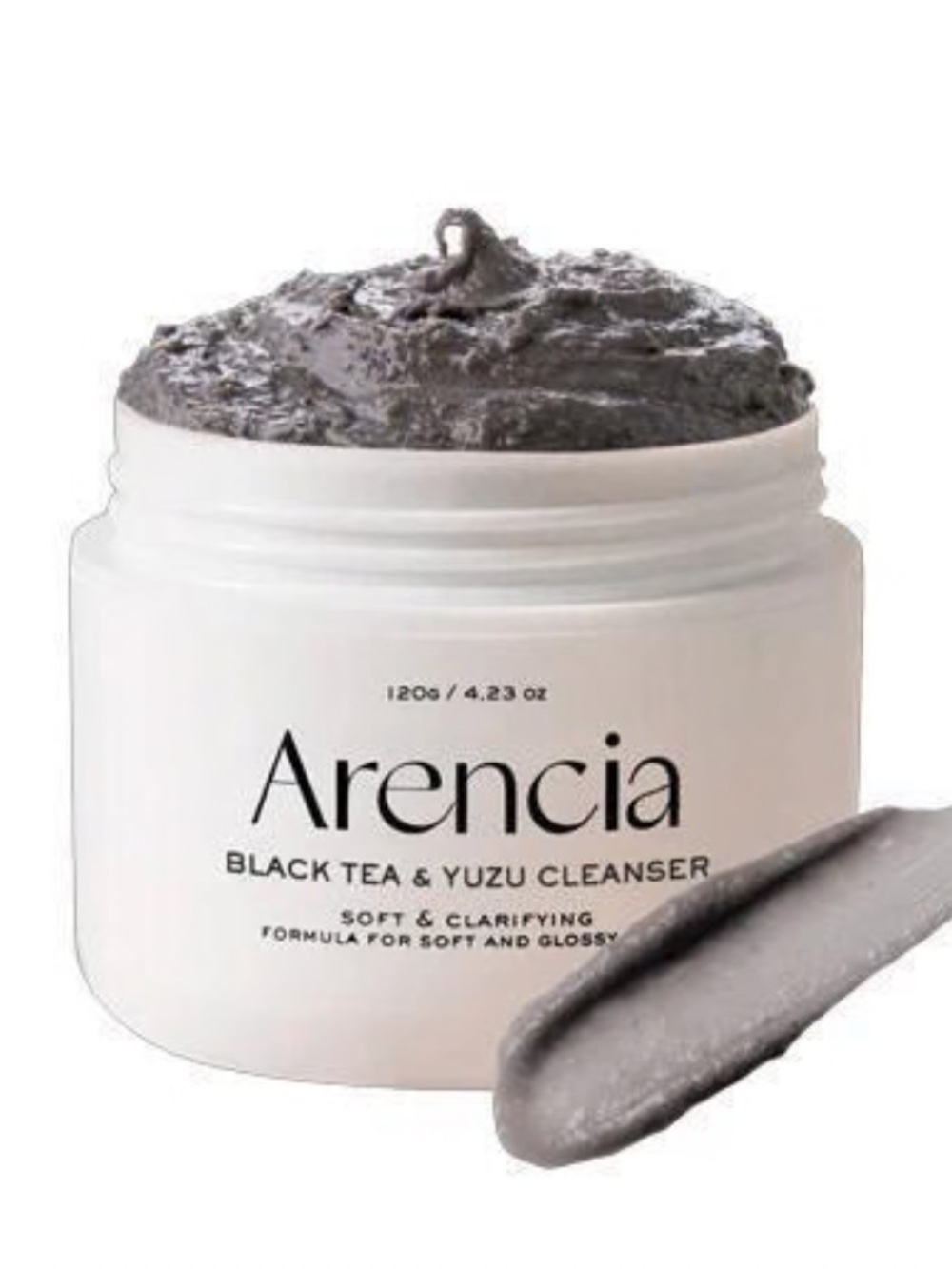 Arencia Black Tea & Yuzu Rice Mochi Cleanser 120g BRAND NEW/SEALED